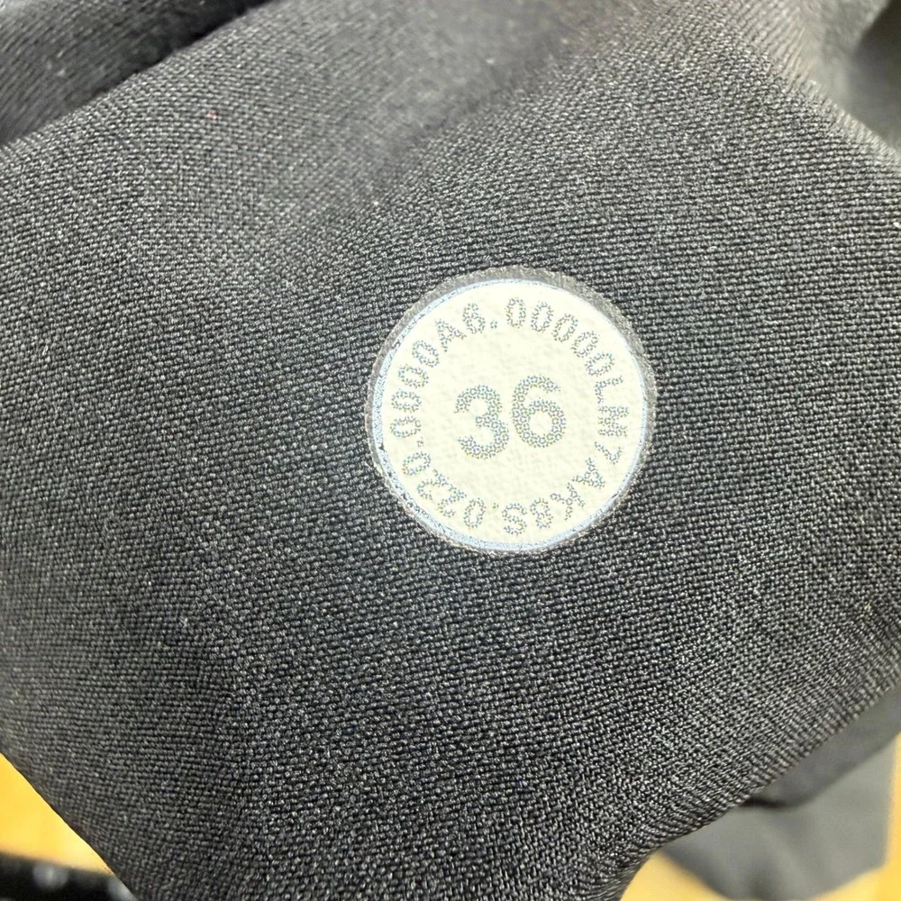 Lululemon Commission Golf Shorts Mens 36 Gray Grid Pattern 9 Inch Inseam